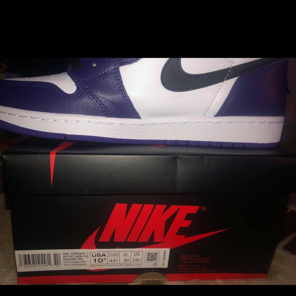 Jordan 1 retro court purple SEND OFFERS LOW !!!